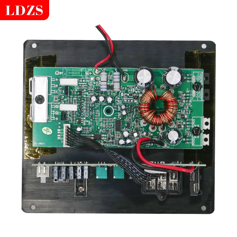 توفير حصري للوحة مضخم الصوت النقي الكامل، مضخم طاقة عالي 12V زوج من الأنابيب 8-12 بوصة لمذربورد صوت السيارة - Image 3